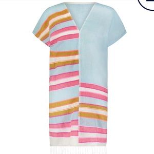 Lemlem Eskedar Split Caftan light blue